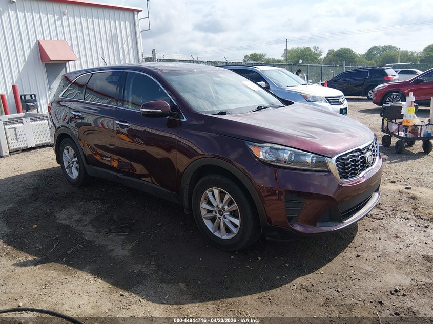 2019 Kia Sorento VIN 5XYPG4A35KG510643 IAAI salvage auction — RIGHT SIDE, Salvage Title, sold $2,450 on 2026-07-24 (photo 1)