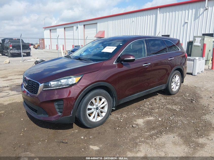 2019 Kia Sorento VIN 5XYPG4A35KG510643 IAAI salvage auction — RIGHT SIDE, Salvage Title, sold $2,450 on 2026-07-24 (photo 2)