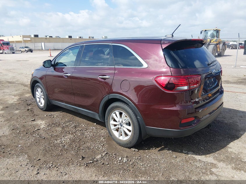 2019 Kia Sorento VIN 5XYPG4A35KG510643 IAAI salvage auction — RIGHT SIDE, Salvage Title, sold $2,450 on 2026-07-24 (photo 3)