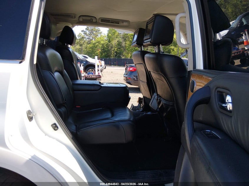 2012 Infiniti Qx56 VIN JN8AZ2NF5C9519911 IAAI salvage auction — LEFT SIDE, Wait Title, sold $25 on 2026-07-22 (photo 8)