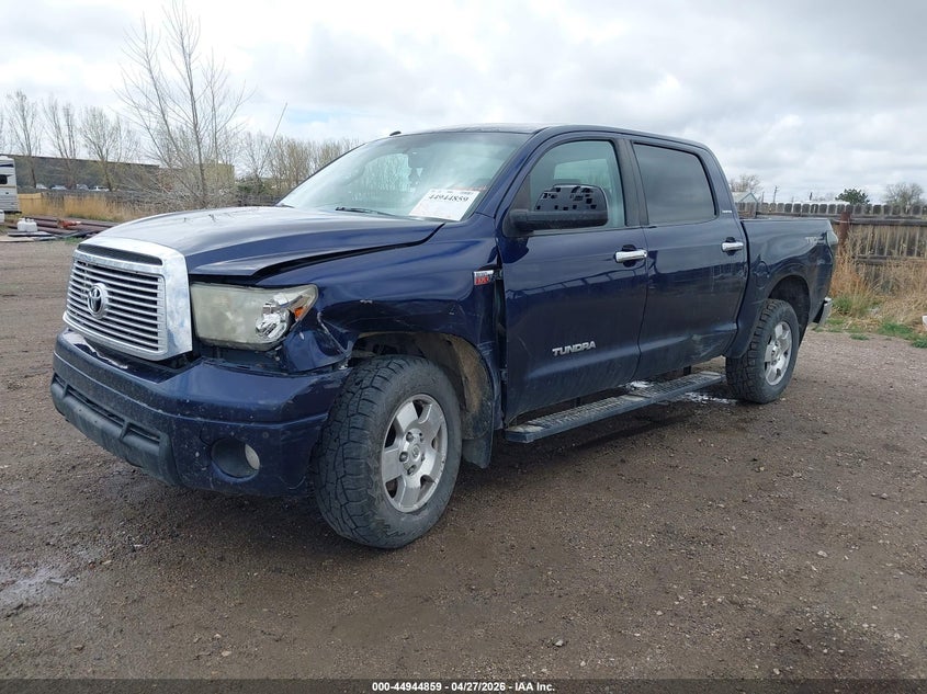 2012 Toyota Tundra VIN 5TFHY5F10CX229251 IAAI salvage auction — LEFT FRONT, Clear (Wyoming), sold $4,300 on 2026-07-15 (photo 2)