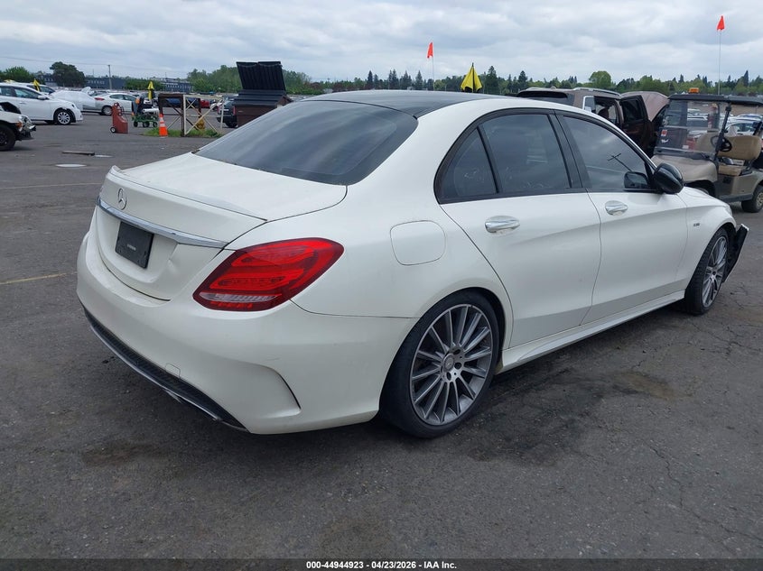 2016 Mercedes-benz C-klasse amg VIN 55SWF6EB9GU126728 IAAI salvage auction — FRONT END, Salvage Title, sold $11,650 on 2026-07-16 (photo 4)