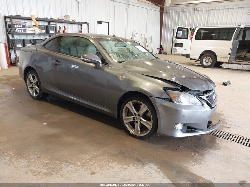 2012 Lexus Is VIN JTHFE2C23C2508796 IAAI salvage auction — FRONT END, Wait Title, sold $250 on 2026-07-06 (photo 1)