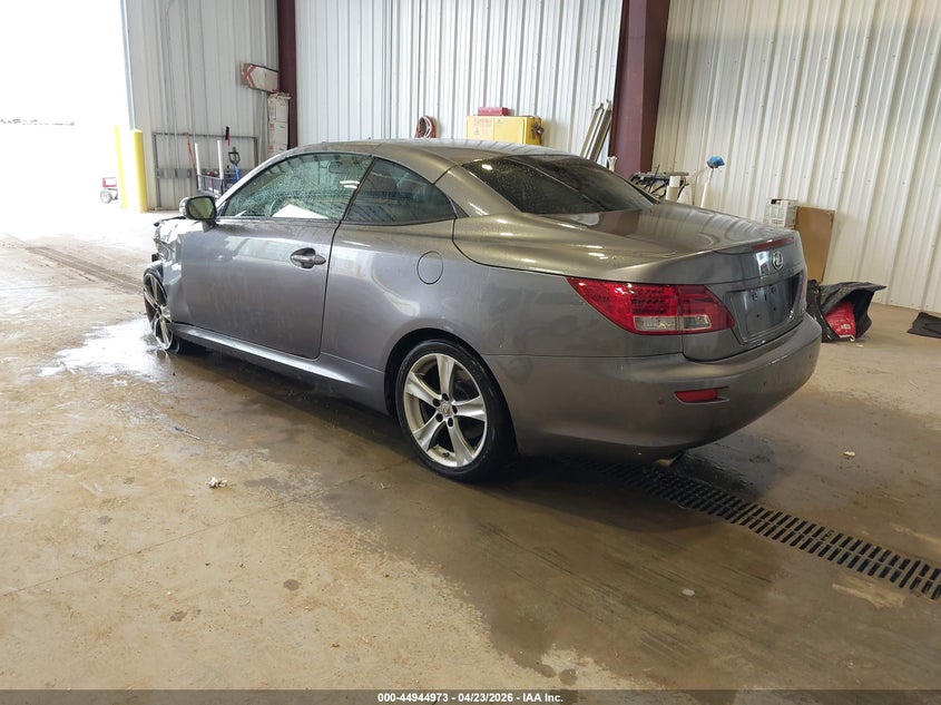 2012 Lexus Is VIN JTHFE2C23C2508796 IAAI salvage auction — FRONT END, Wait Title, sold $250 on 2026-07-06 (photo 3)
