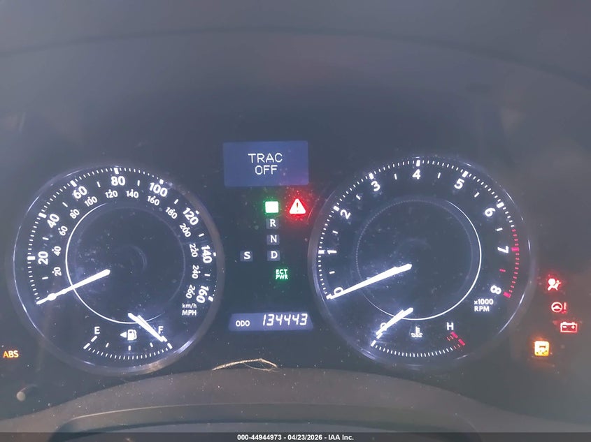 2012 Lexus Is VIN JTHFE2C23C2508796 IAAI salvage auction — FRONT END, Wait Title, sold $250 on 2026-07-06 (photo 7)
