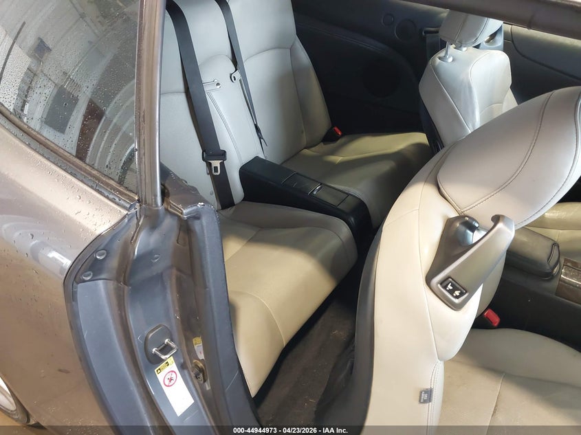 2012 Lexus Is VIN JTHFE2C23C2508796 IAAI salvage auction — FRONT END, Wait Title, sold $250 on 2026-07-06 (photo 8)
