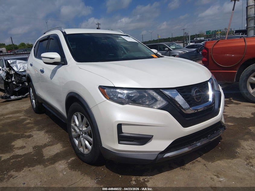 2020 Nissan Rogue VIN KNMAT2MT3LP541843 IAAI salvage auction — LEFT FRONT, Clear (Oklahoma), sold $5,250 on 2026-07-08 (photo 1)
