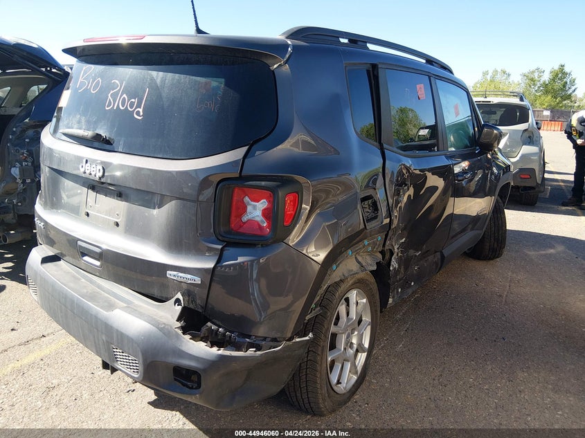 2021 Jeep Renegade VIN ZACNJDBB4MPM25694 IAAI salvage auction — BIO HAZARD, Salvage (Colorado), sold $1,025 on 2026-07-28 (photo 4)