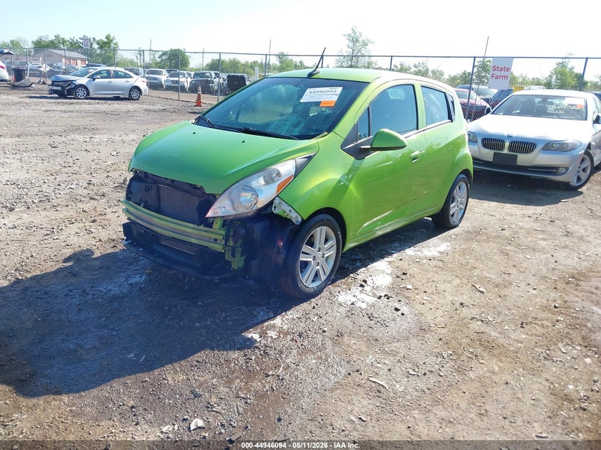 2014 Chevrolet Spark VIN KL8CD6S9XEC481129 IAAI salvage auction — FRONT END, Salvage (Ohio), sold $425 on 2026-07-30 (photo 2)