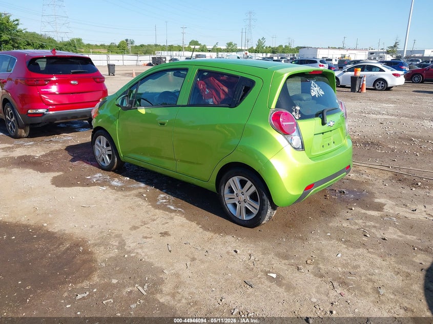 2014 Chevrolet Spark VIN KL8CD6S9XEC481129 IAAI salvage auction — FRONT END, Salvage (Ohio), sold $425 on 2026-07-30 (photo 3)