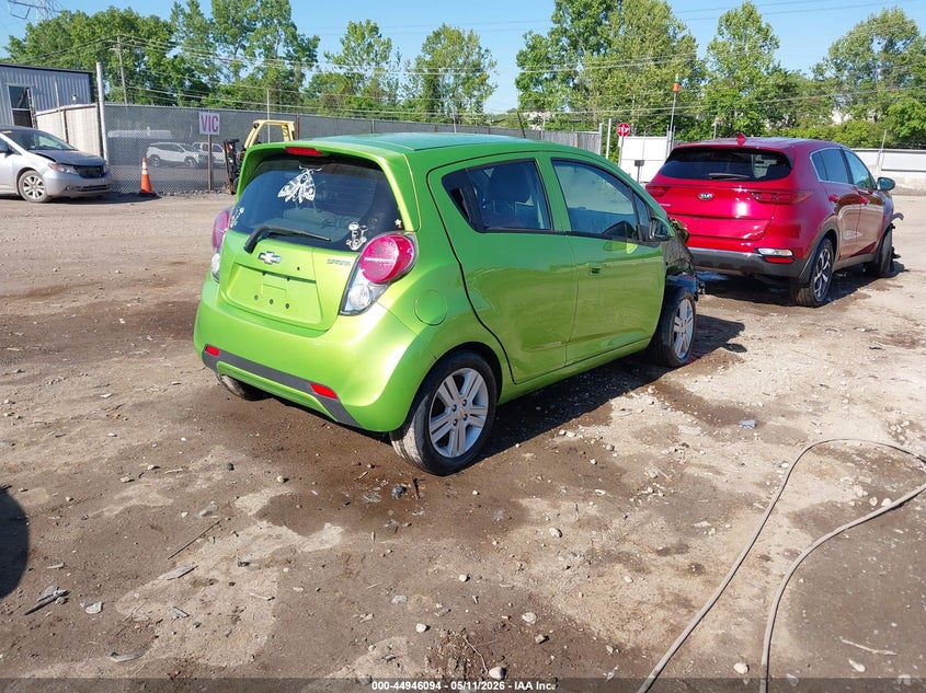 2014 Chevrolet Spark VIN KL8CD6S9XEC481129 IAAI salvage auction — FRONT END, Salvage (Ohio), sold $425 on 2026-07-30 (photo 4)