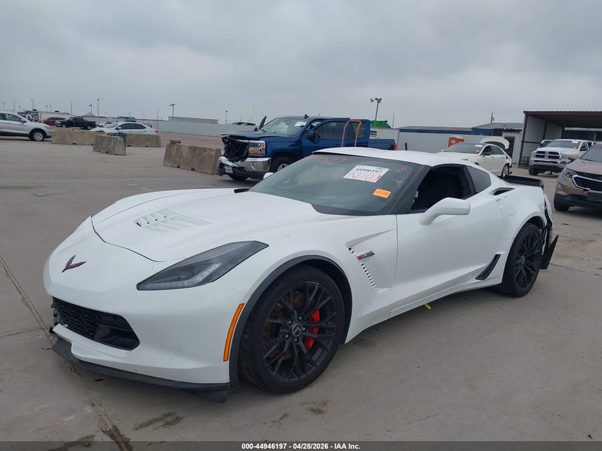 2015 Chevrolet Corvette VIN 1G1YS2D66F5604177 IAAI salvage auction — REAR END, Original (Texas), sold $23,600 on 2026-08-01 (photo 2)