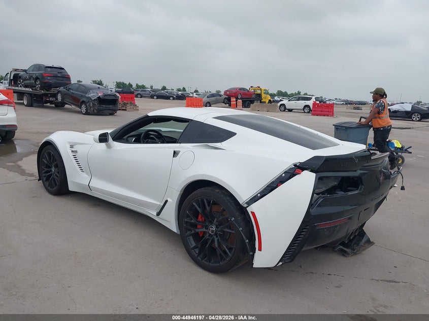 2015 Chevrolet Corvette VIN 1G1YS2D66F5604177 IAAI salvage auction — REAR END, Original (Texas), sold $23,600 on 2026-08-01 (photo 3)