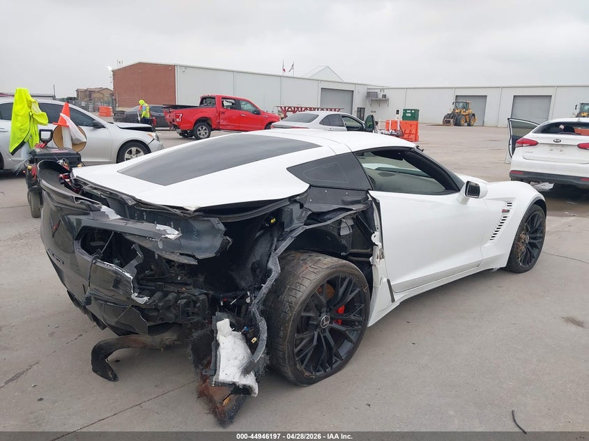 2015 Chevrolet Corvette VIN 1G1YS2D66F5604177 IAAI salvage auction — REAR END, Original (Texas), sold $23,600 on 2026-08-01 (photo 4)