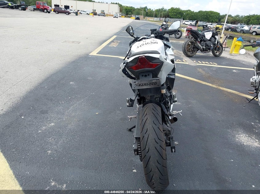 2023 Kawasaki Ex VIN JKAEXKH19PDAJ9415 IAAI salvage auction — FRONT END, Rebuildable (Florida), sold $25 on 2026-07-29 (photo 6)