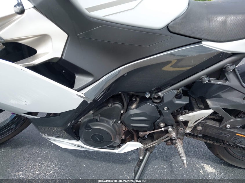 2023 Kawasaki Ex VIN JKAEXKH19PDAJ9415 IAAI salvage auction — FRONT END, Rebuildable (Florida), sold $25 on 2026-07-29 (photo 9)