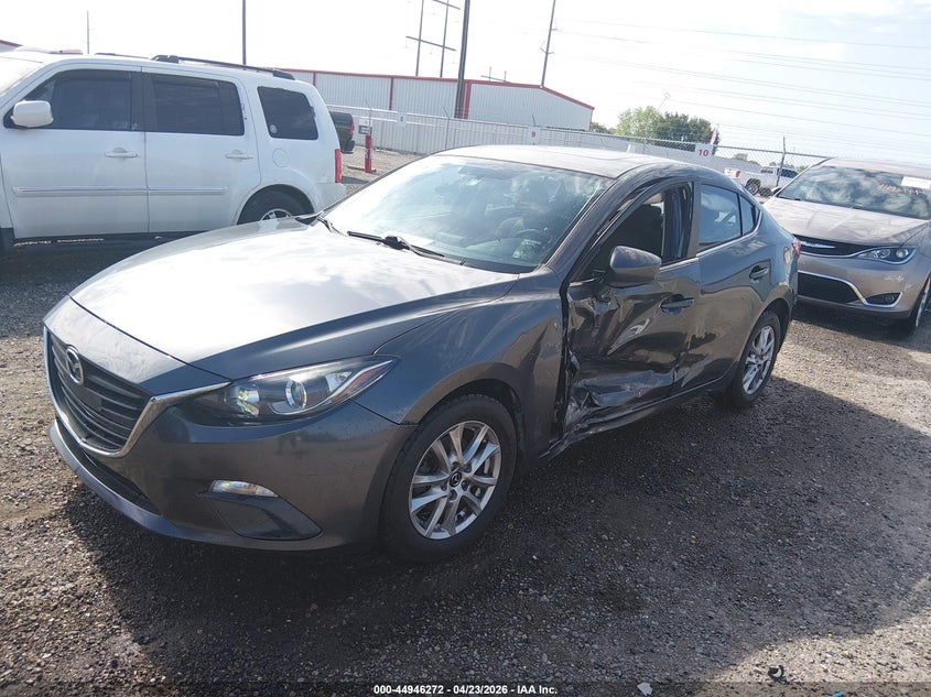 2014 Mazda 3 VIN JM1BM1V70E1212147 IAAI salvage auction — LEFT SIDE, Salvage Title, sold $1,450 on 2026-07-29 (photo 2)