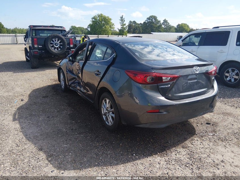 2014 Mazda 3 VIN JM1BM1V70E1212147 IAAI salvage auction — LEFT SIDE, Salvage Title, sold $1,450 on 2026-07-29 (photo 3)