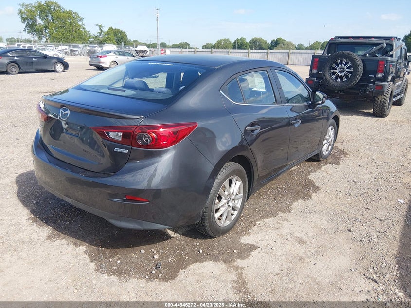 2014 Mazda 3 VIN JM1BM1V70E1212147 IAAI salvage auction — LEFT SIDE, Salvage Title, sold $1,450 on 2026-07-29 (photo 4)