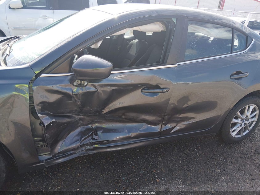 2014 Mazda 3 VIN JM1BM1V70E1212147 IAAI salvage auction — LEFT SIDE, Salvage Title, sold $1,450 on 2026-07-29 (photo 6)