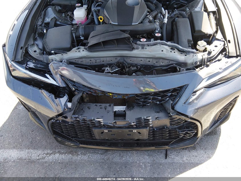 2024 Lexus Is VIN JTHBA1D24R5132250 IAAI salvage auction — FRONT & REAR, Salvage (California), sold $11,650 on 2026-07-09 (photo 6)