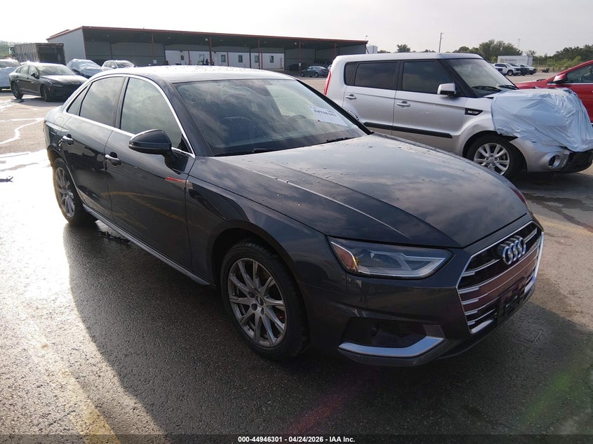 2020 Audi A4 VIN WAUGMAF43LN005359 IAAI salvage auction — REAR END, Original (Texas), sold $6,100 on 2026-07-17 (photo 1)