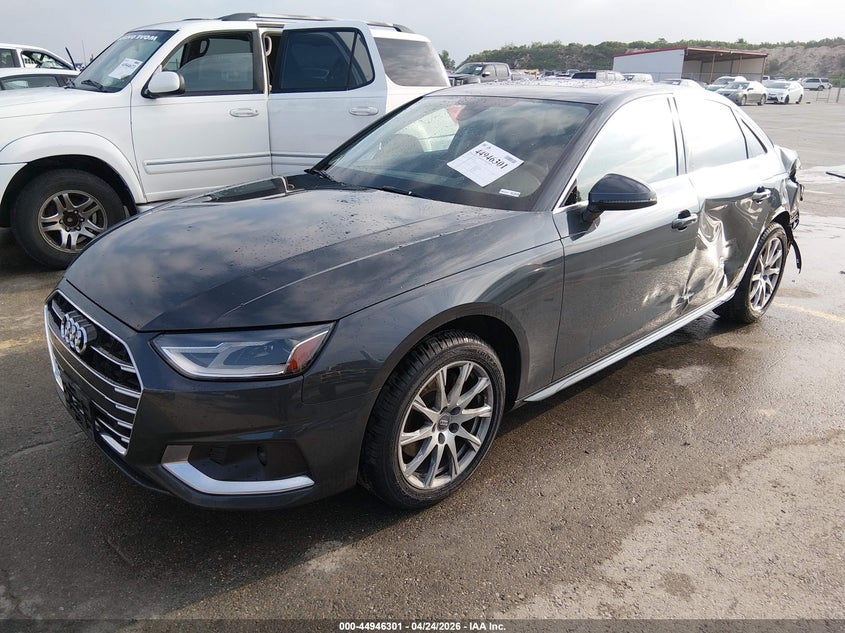 2020 Audi A4 VIN WAUGMAF43LN005359 IAAI salvage auction — REAR END, Original (Texas), sold $6,100 on 2026-07-17 (photo 2)