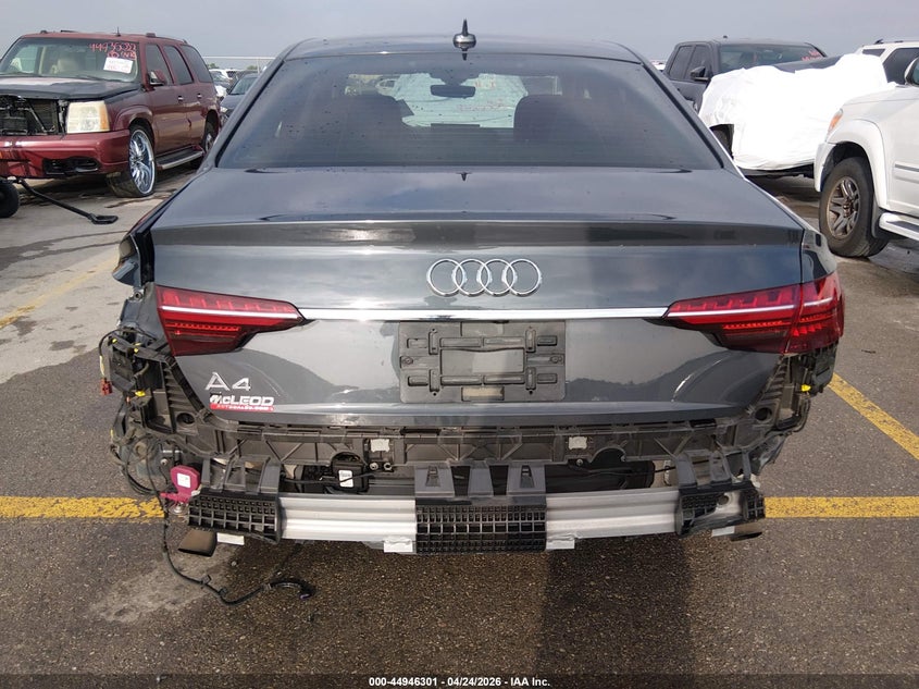 2020 Audi A4 VIN WAUGMAF43LN005359 IAAI salvage auction — REAR END, Original (Texas), sold $6,100 on 2026-07-17 (photo 6)