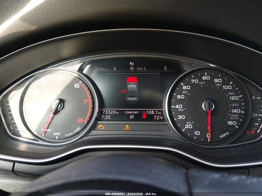 2020 Audi A4 VIN WAUGMAF43LN005359 IAAI salvage auction — REAR END, Original (Texas), sold $6,100 on 2026-07-17 (photo 7)