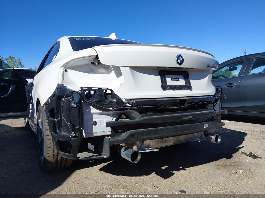 2015 BMW 2er VIN WBA1J7C5XFV289088 IAAI salvage auction — REAR END, Salvage Title, sold $10,550 on 2026-07-24 (photo 6)