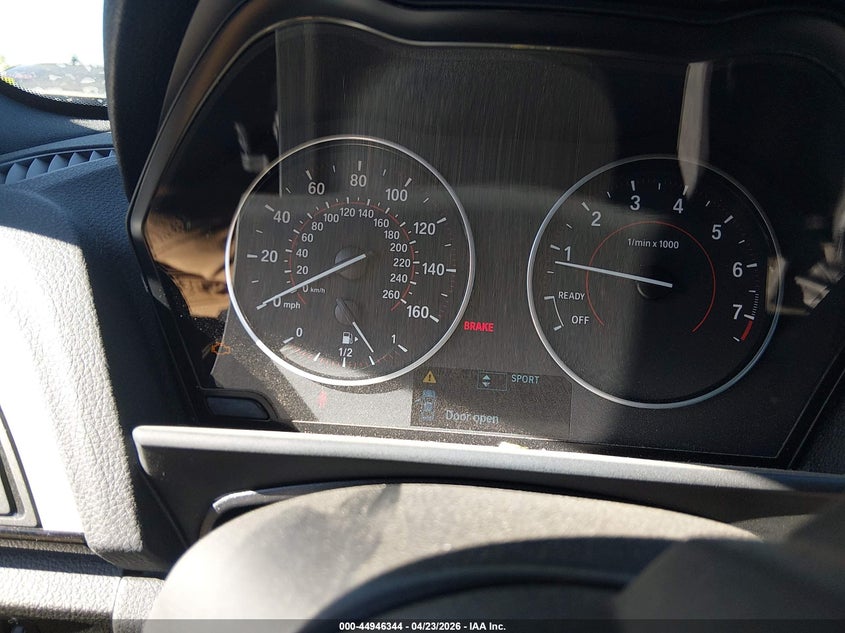 2015 BMW 2er VIN WBA1J7C5XFV289088 IAAI salvage auction — REAR END, Salvage Title, sold $10,550 on 2026-07-24 (photo 7)