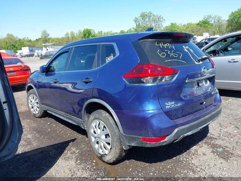 2017 Nissan Rogue VIN KNMAT2MV1HP595862 IAAI salvage auction — FRONT END, Salvage Title, sold $775 on 2026-07-14 (photo 3)