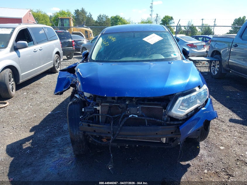 2017 Nissan Rogue VIN KNMAT2MV1HP595862 IAAI salvage auction — FRONT END, Salvage Title, sold $775 on 2026-07-14 (photo 6)