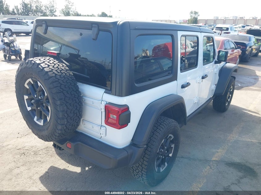 2025 Jeep Wrangler / VIN 1C4PJXFN2SW527397 IAAI salvage auction — FRONT END, Regular (Nevada), sold $22,200 on 2026-07-08 (photo 4)