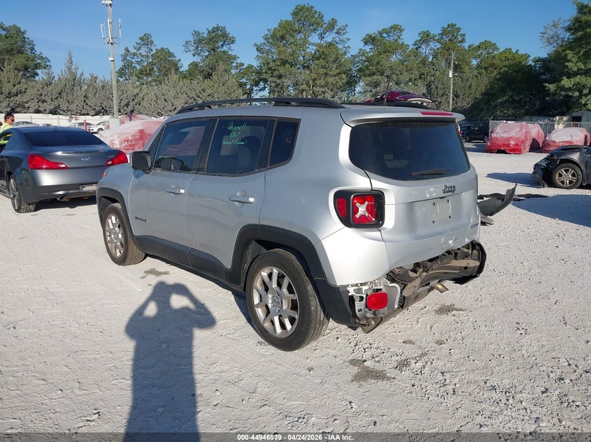 2020 Jeep Renegade VIN ZACNJABBXLPL03015 IAAI salvage auction — REAR END, Rebuildable (Florida), sold $4,050 on 2026-07-23 (photo 3)