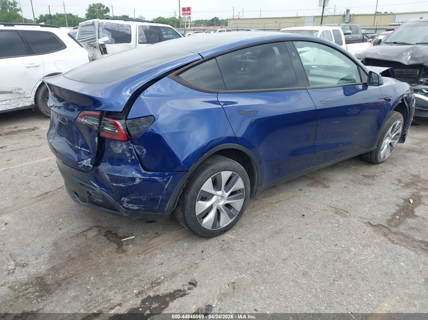 2023 Tesla Model y VIN 7SAYGDEE4PA179293 IAAI salvage auction — FRONT END, Original (Texas), sold $9,000 on 2026-07-23 (photo 4)