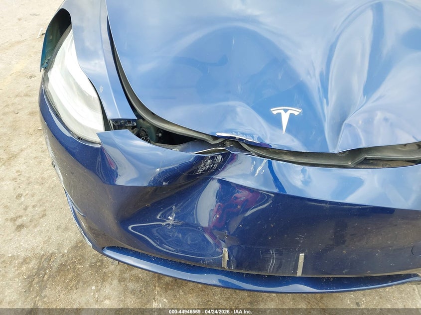 2023 Tesla Model y VIN 7SAYGDEE4PA179293 IAAI salvage auction — FRONT END, Original (Texas), sold $9,000 on 2026-07-23 (photo 6)