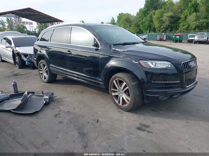 2014 Audi Q7 VIN WA1LMAFE5ED001679 IAAI salvage auction — FRONT END, Salvage - Greater Than 75% (Maryland), sold $425 on 2026-07-16 (photo 1)