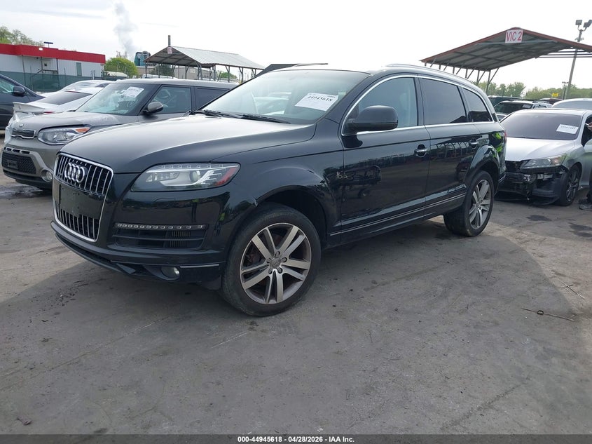 2014 Audi Q7 VIN WA1LMAFE5ED001679 IAAI salvage auction — FRONT END, Salvage - Greater Than 75% (Maryland), sold $425 on 2026-07-16 (photo 2)