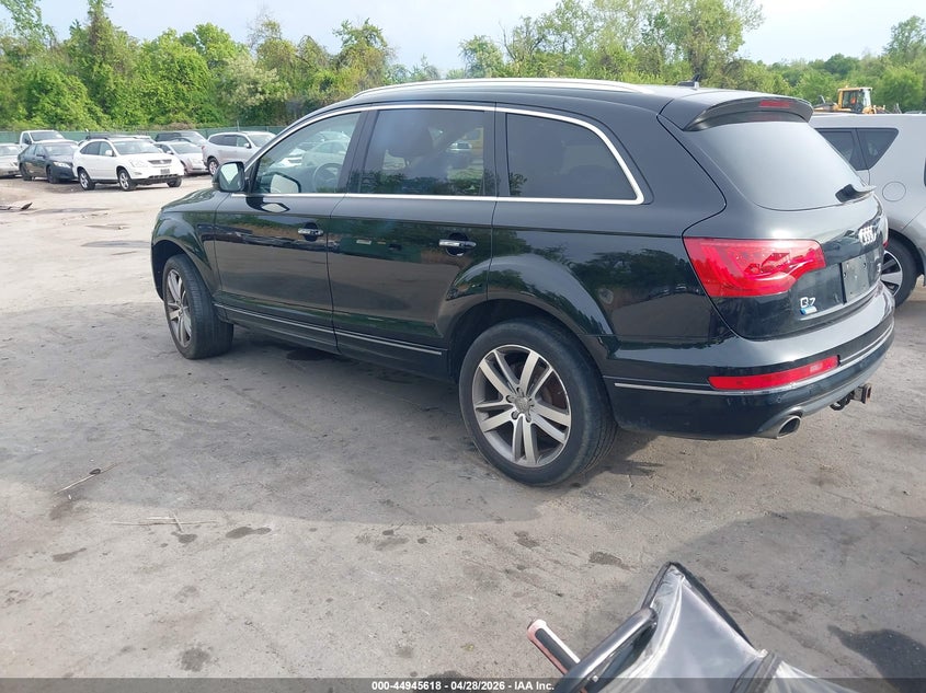 2014 Audi Q7 VIN WA1LMAFE5ED001679 IAAI salvage auction — FRONT END, Salvage - Greater Than 75% (Maryland), sold $425 on 2026-07-16 (photo 3)