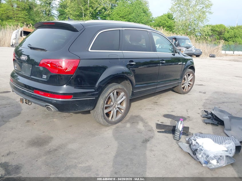 2014 Audi Q7 VIN WA1LMAFE5ED001679 IAAI salvage auction — FRONT END, Salvage - Greater Than 75% (Maryland), sold $425 on 2026-07-16 (photo 4)