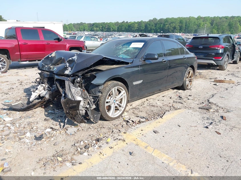 2011 BMW 7 series VIN WBAKB8C50BCY66031 IAAI salvage auction — FRONT END, Salvage (Georgia), sold $675 on 2026-07-22 (photo 2)