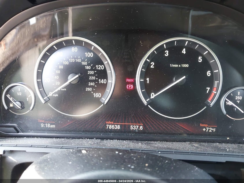2011 BMW 7 series VIN WBAKB8C50BCY66031 IAAI salvage auction — FRONT END, Salvage (Georgia), sold $675 on 2026-07-22 (photo 7)