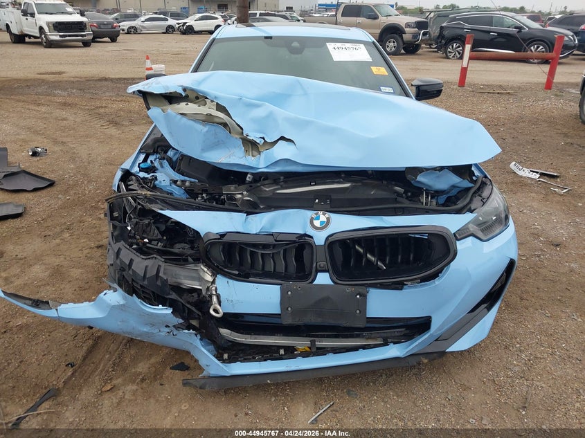 2025 BMW 2er VIN 3MW43CM09S8F42885 IAAI salvage auction — FRONT END, Salvage (Texas), sold $15,100 on 2026-07-22 (photo 6)