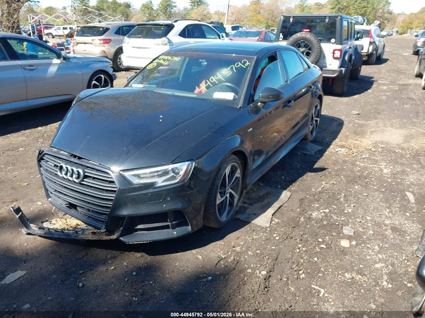 2020 Audi A3 VIN WAUBEGFF9LA097239 IAAI salvage auction — FRONT END, Wait Title, sold $3,325 on 2026-07-07 (photo 2)