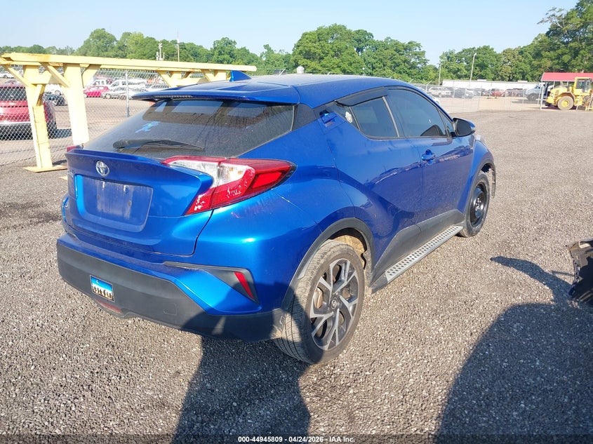 2018 Toyota C-hr VIN NMTKHMBX8JR001087 IAAI salvage auction — FRONT END, Salvage Title, sold $4,100 on 2026-07-21 (photo 4)