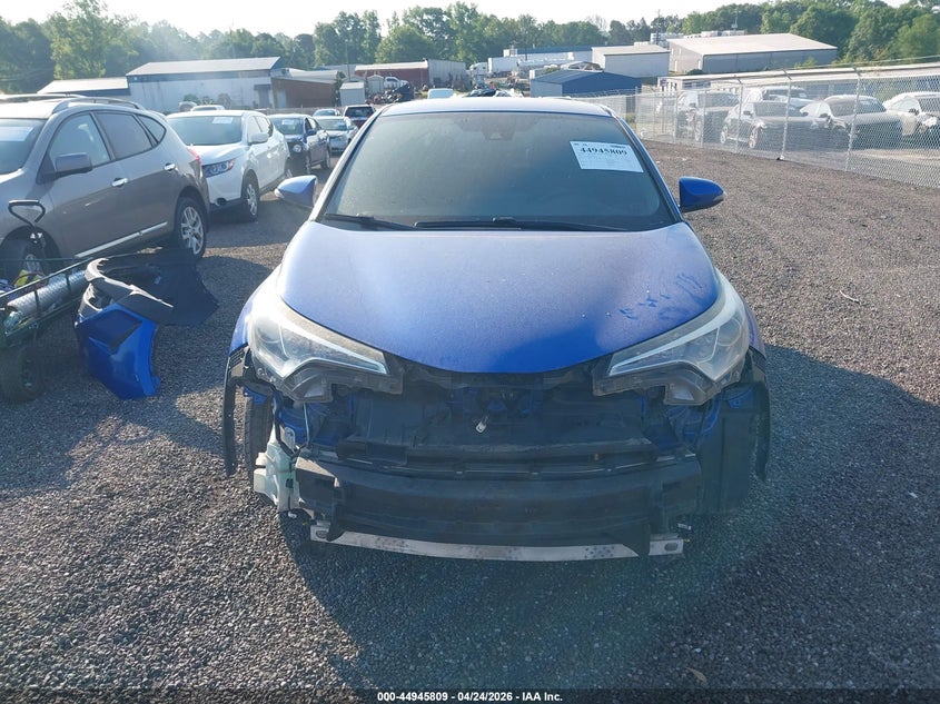 2018 Toyota C-hr VIN NMTKHMBX8JR001087 IAAI salvage auction — FRONT END, Salvage Title, sold $4,100 on 2026-07-21 (photo 6)