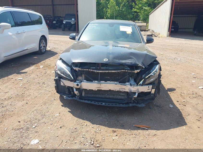 2018 Mercedes-benz C-klasse VIN WDDWF4JB4JR389986 IAAI salvage auction — FRONT END, Salvage Title, sold $5,600 on 2026-07-12 (photo 6)