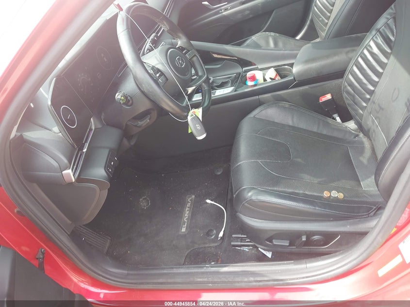 2021 Hyundai Elantra VIN 5NPLP4AG5MH026159 IAAI salvage auction — FRONT END, Salvage Title, sold $4,350 on 2026-07-31 (photo 5)