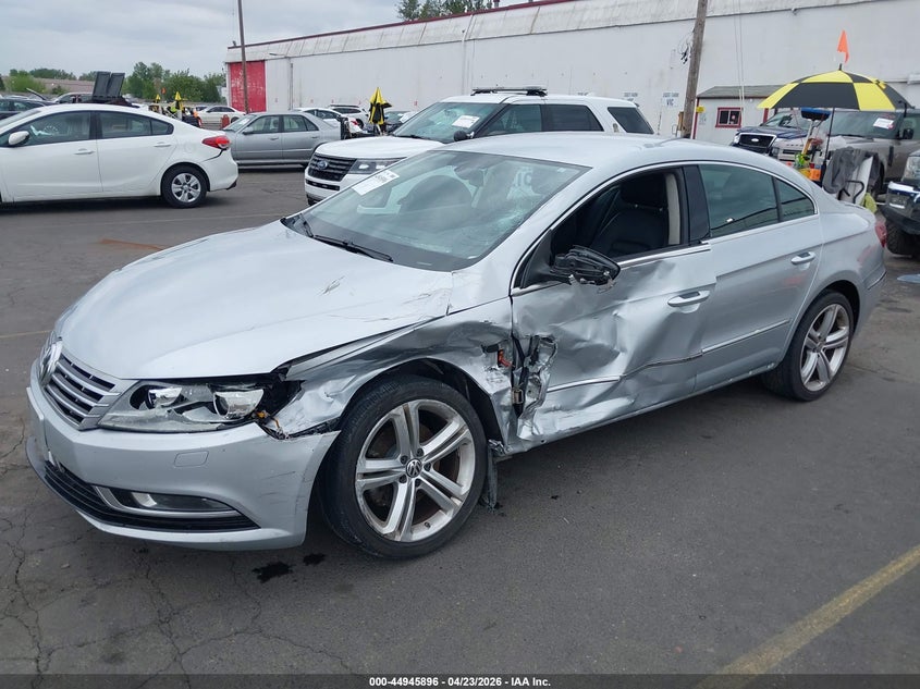 2013 Volkswagen Passat cc VIN WVWBP7AN6DE500969 IAAI salvage auction — SIDE, Salvage Title, sold $625 on 2026-07-16 (photo 2)